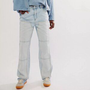 NWOT ZGY Hi And Loose Paneled Jeans Bahama Blue - Size 29